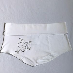 Christian Dior Swimsuit Coverup/Boyshorts